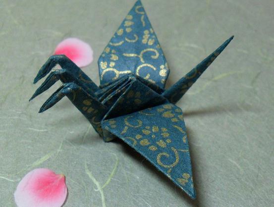 千纸鹤的折法折纸大全之三头千纸鹤折纸视频教程