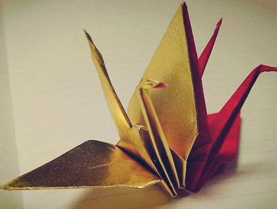 千纸鹤的折法之双子鹤折纸视频教程