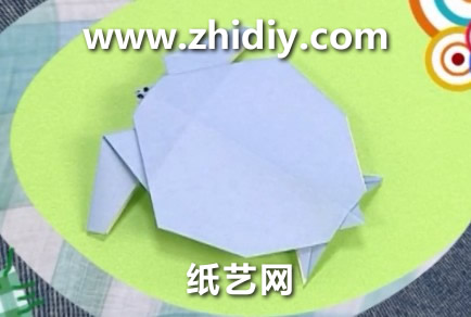 儿童折纸乌龟的折法图解教程手把手教你制作精致有趣的儿童折纸乌龟