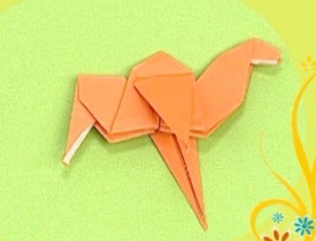 儿童折纸骆驼的简单折纸视频教程教你儿童手工制作大全