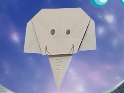 儿童折纸大全视频教程手把手教你制作简单折纸大象