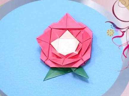 儿童简单折纸花的折法视频教程【儿童折纸大全手工制作教程】