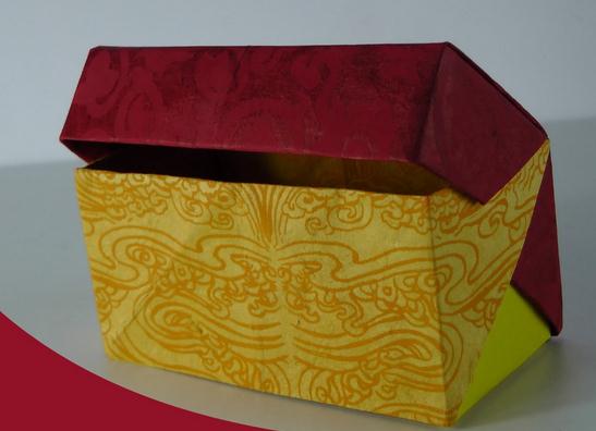 折纸盒大全一步一步教你带盖子的折纸盒子的折法视频教程