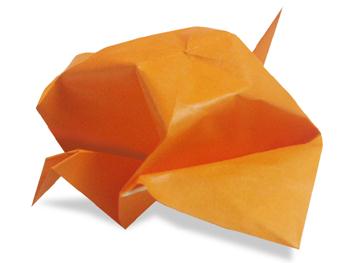简单儿童折纸鸟教你折纸胖麻雀—儿童折纸大全教程