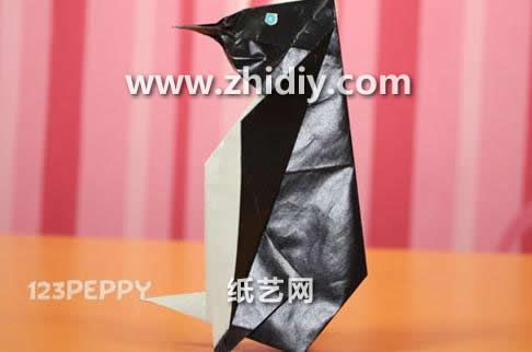 儿童简单折纸企鹅折法教程手把手教你制作简单的折纸企鹅