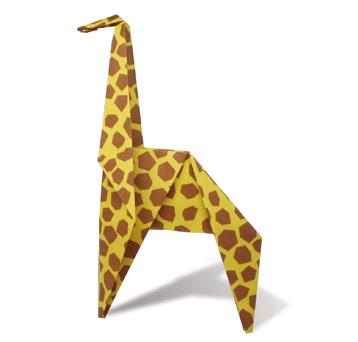 儿童折纸长颈鹿的折纸图解教程手把手教你制作可爱的折纸长颈鹿