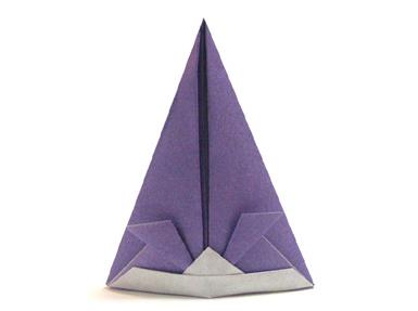 高帽子的折纸图解教程—儿童手工制作大全图解教程