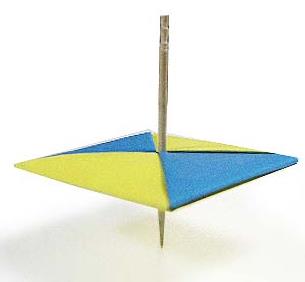 陀螺怎么折的手工折纸图解教程—儿童折纸大全教程