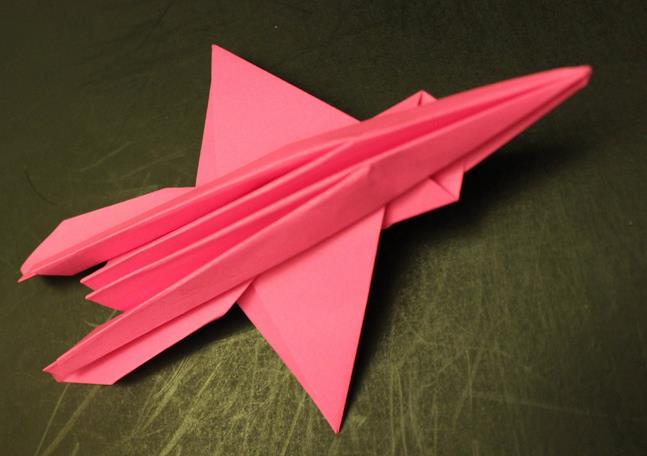 折纸外星飞船手工折纸视频教程【纸飞机大全】