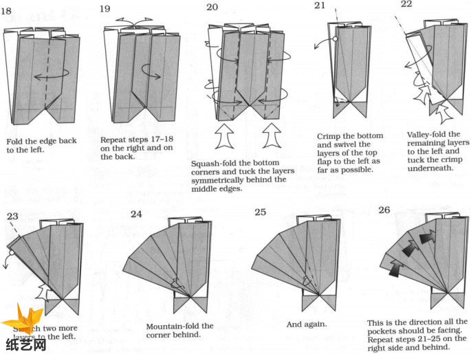 折纸巨蛤的手工折纸教程帮助你制作出漂亮的折纸巨蛤