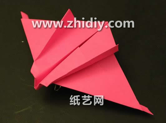 蝙蝠之翼折纸滑翔机手工折纸飞机的折法教程 