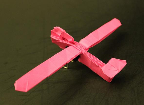 纸飞机大全之折纸滑翔机的手工折纸视频教程【仿真】