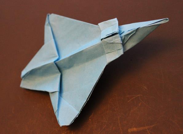 折纸战斗机大全教你幻影3纸飞机的折法手工制作视频教程