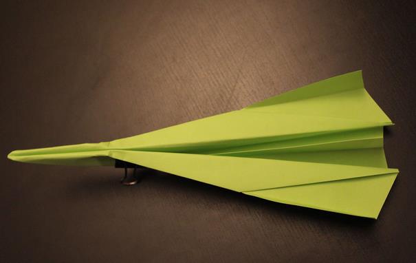 纸飞机的折法大全之云霄战机手工折纸战斗机的折纸视频