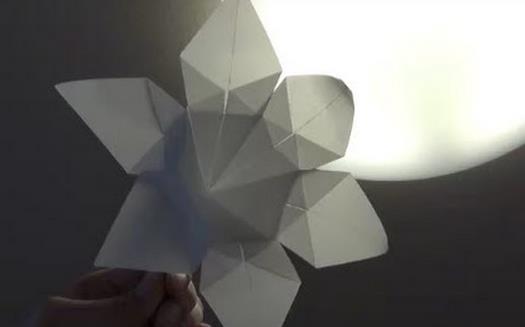 折纸花大全教你如何制作漂亮的折纸百合花