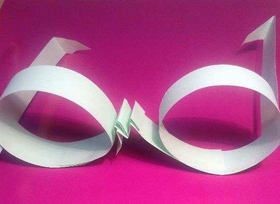 手工折纸大全之教你如何制作简单折纸眼镜