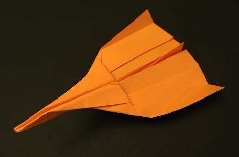 纸飞机的折法大全之尖头折纸战斗机的手工折纸视频教程