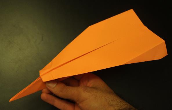 折纸战斗机的折法教程之激光折纸战机的手工折纸视频教程