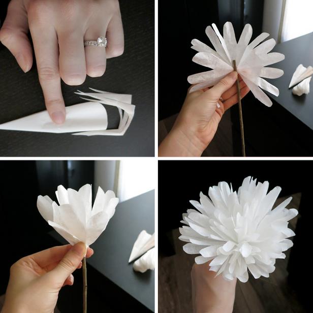 手工纸花艺术的基本制作教程帮助我们更好的学习纸花的制作
