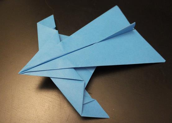 纸飞机的折法大全之忍者折纸飞机手工折纸视频教程