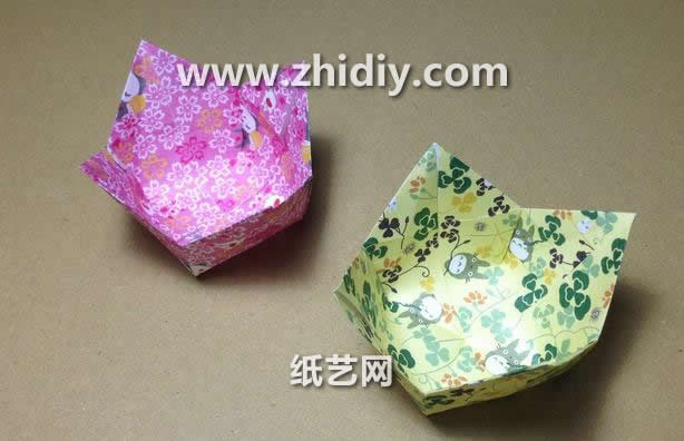 手工折纸盒子的折纸大全图解教程教你制作出精美的折纸盒子