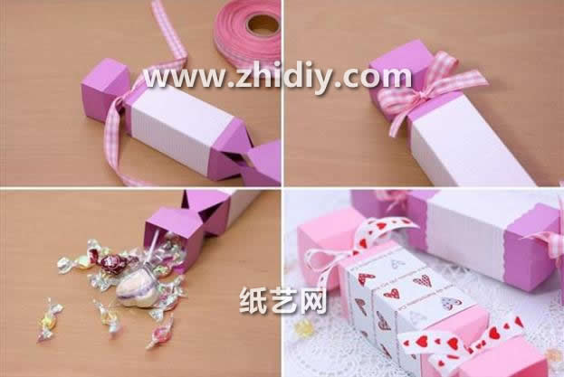 有效的折叠是保证折纸糖果盒子折叠精美度的关键