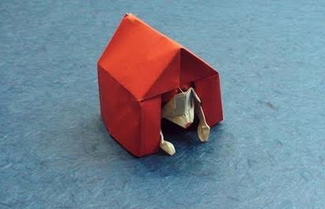 折纸大全教你有趣的手工折纸小狗屋的手工折纸视频教程