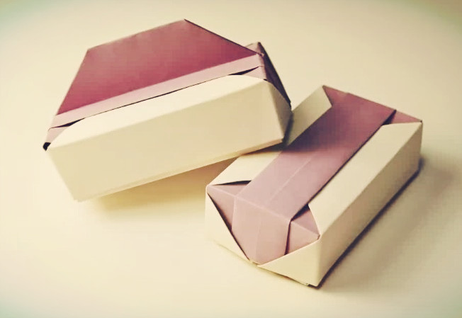 折纸盒子大全教你可爱手工折纸装饰礼盒的折法教程