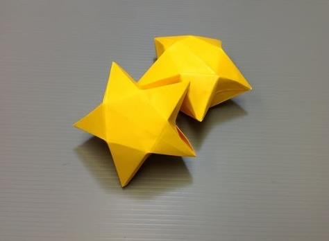 儿童节折纸盒子的折法教程教你折纸星星盒子