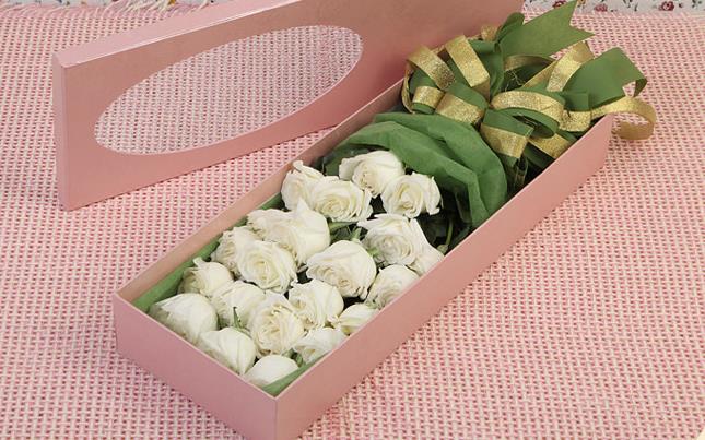 如果21朵白玫瑰花语里的纯洁爱情也有味道的话四