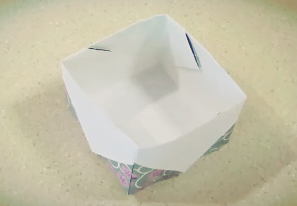折纸盒子大全教程手把手教你制作折纸收纳盒的折法