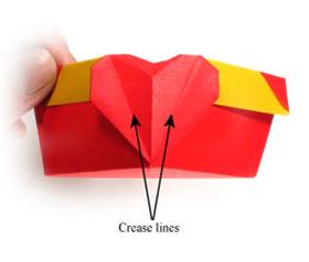 实用的折纸心收纳盒可以作为装东西非常好的小盒子呢