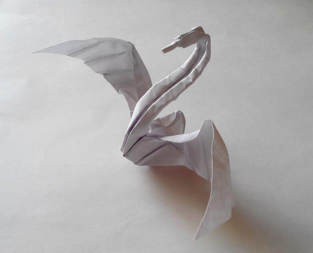 折纸天鹅手工制作教程教你折立体折纸天鹅