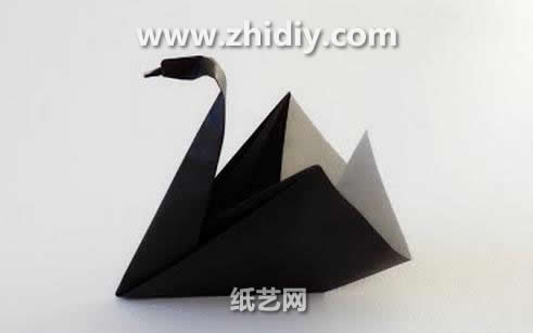 手工折纸天鹅的折法教程教你制作出漂亮的手工折纸天鹅