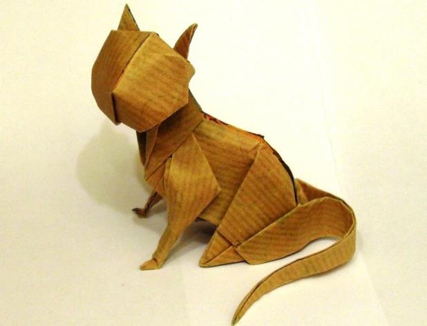 折纸大全教程之折纸小猫手工折纸视频教程