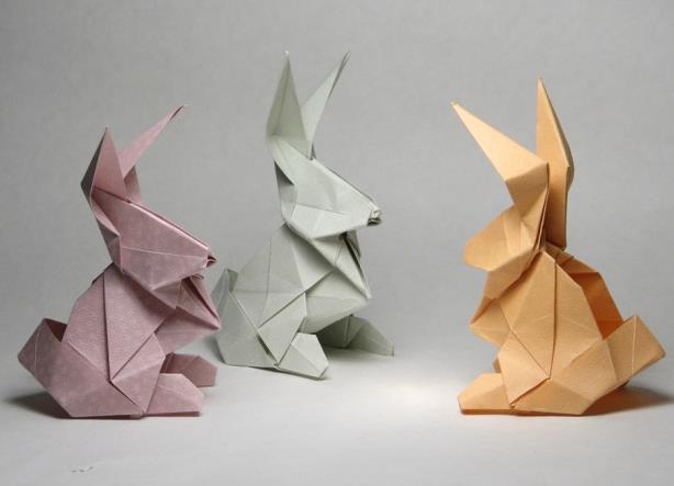 折纸兔子的手工折纸大全视频教程