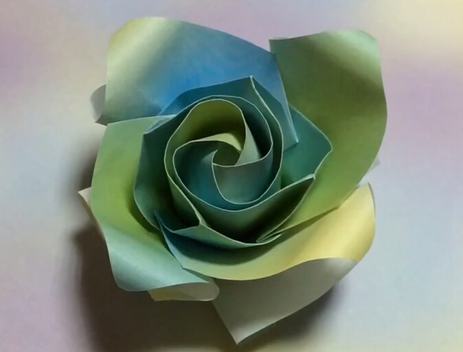 如何折纸玫瑰教你纸玫瑰的折法