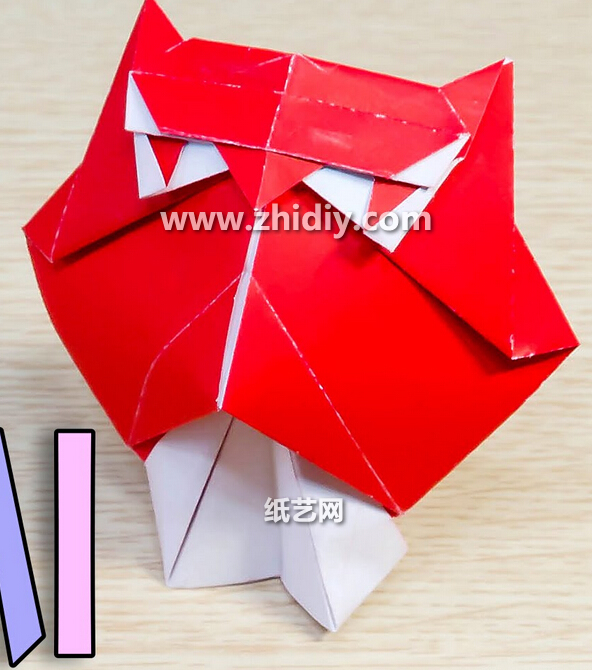 手工折纸猫头鹰的折纸图解教程手把手教你制作出可爱的折纸猫头鹰