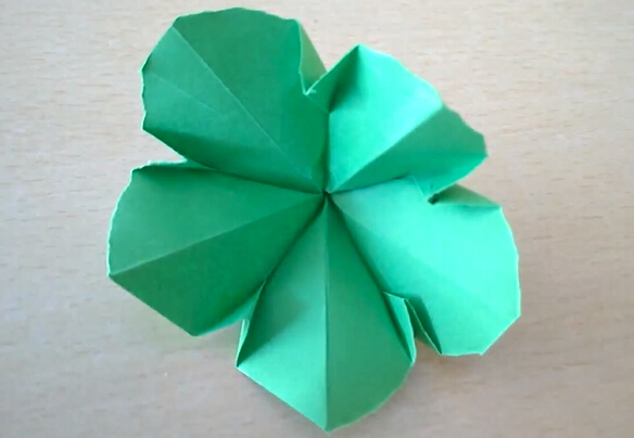 折纸花大全教你如何制作手工五瓣花的折叠和制作