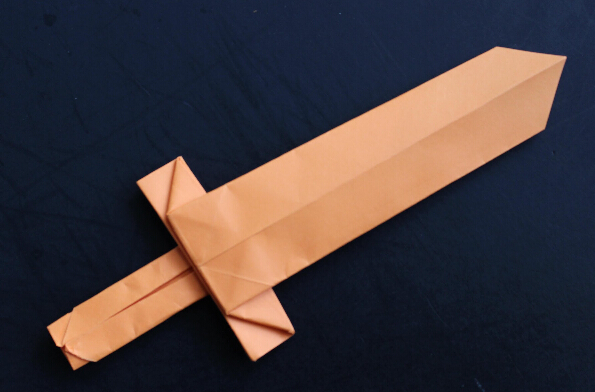 折纸大全教你如何手工制作折纸宝剑