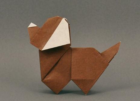 简单手工折纸小狗教你如何折可爱小狗