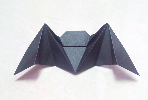 万圣节手工折纸蝙蝠 折纸蝙蝠怎么做