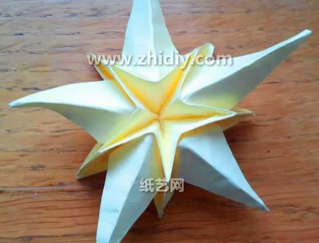 手工折纸大全手把手教你制作出真实的折纸海星