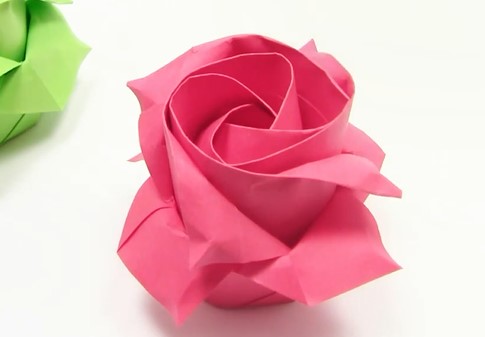 新川崎玫瑰花怎么折的折纸玫瑰大全教程