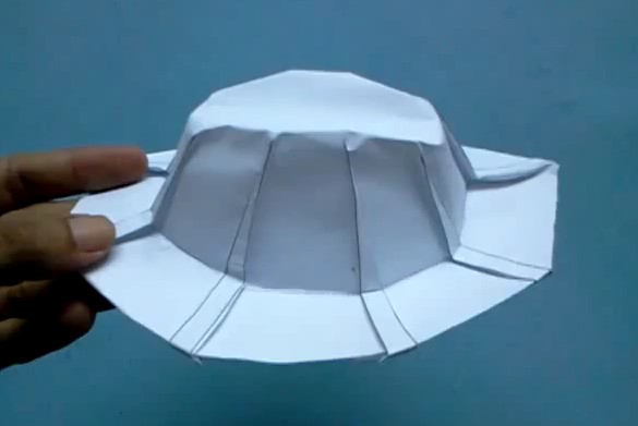 折纸大全手把手教你如何制作折纸小帽子