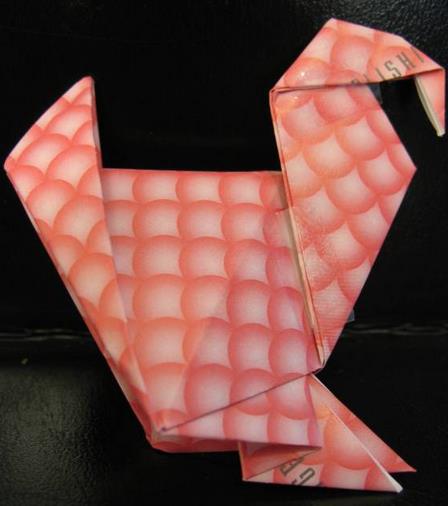 感恩节简单折纸火鸡的折法视频教程
