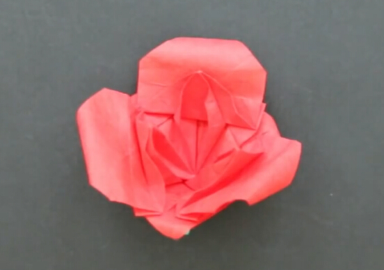 折纸玫瑰花如何制作教你最新折纸玫瑰花的折法