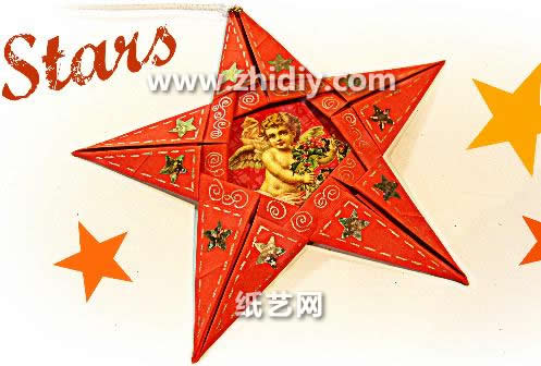 手工折纸圣诞节圣诞树折纸星星的折纸大全教程教你学习折纸星星制作