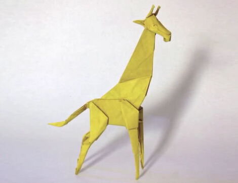 折纸长颈鹿教程_长颈鹿怎么叠_手工折纸大全