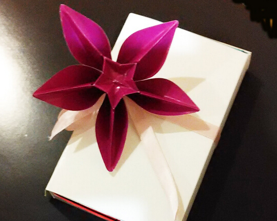 新年折纸花的折法教程教你制作精致的折纸花手工制作教程